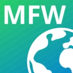 Logo of MyFitWorld android Application 