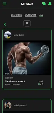 MyFitWorld android App screenshot 2