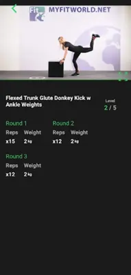 MyFitWorld android App screenshot 4